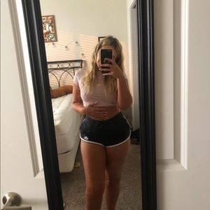 Black Nike Sweat Shorts